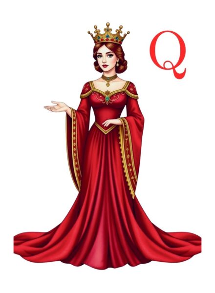 Queen Red 2 (822 x 1122 px)